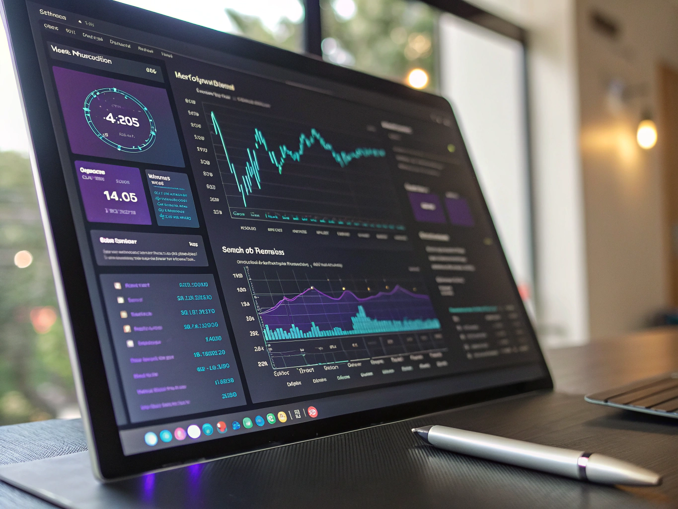 Xora Dashboard som viser sanntids AI-analyse og dataflyt